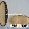 Natural Woven Bottom Japanese Round Bamboo Small Steamer Basket