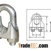 Malleable metal Wire Rope Clip Type B