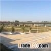 Yellow warm 3000K light 12W Solar Garden Lights in Park factory hospital Moonlight