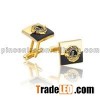 Custom Lion Club Enamel Cufflinks