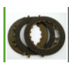 rubber material or paper based motorcycle clutch plate