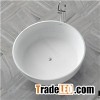 Luxury Solid Surface Bathtub Hot Tub Round