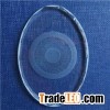 Oval Shape Glass Christmas Ornaments