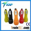 Promotional Hot Plastic LED Flashlight With 3 LED With Lanyard