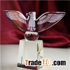 Personalized Crystal Eagle Award