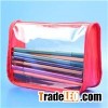 Customized Logo Portable Sewing PVC Zipper Pouches