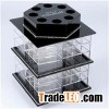 Spinning Lipstick Holder | Acrylic Makeup Organizer Cosmetics Storage Tower