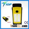 LED+COB Portable Flashlight High Power Work Light With Hook And Magnet