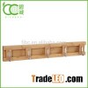 Eco-friendly High Quality Bamboo Stainless Steel Towel Rack