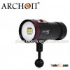 China Supply Waterproof Diving video light Aluminum