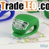 hot selling popular silicone led bicycle light,useful safety