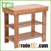 Bamboo Shoes-Changing Bench at Door