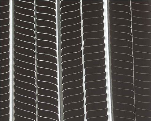 Expanded mesh rib lath, galvanized, for lime plaster