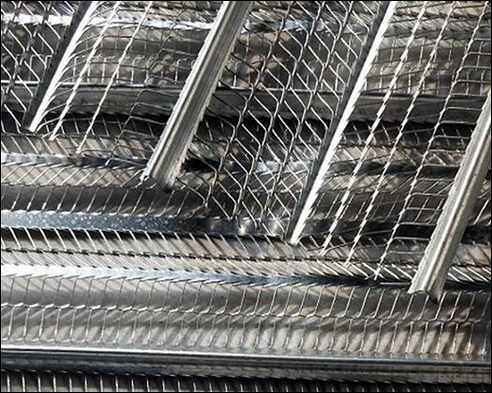 HDG rib lath, stay rib me<em></em>tal sheet, heavily galvanized