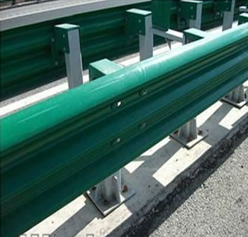 Three Wave Guardrail Beams with PVC coating for anti-corrosion treatment