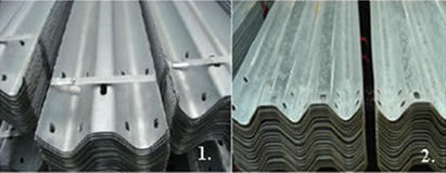 Galvanized Steel Highway Guardrail