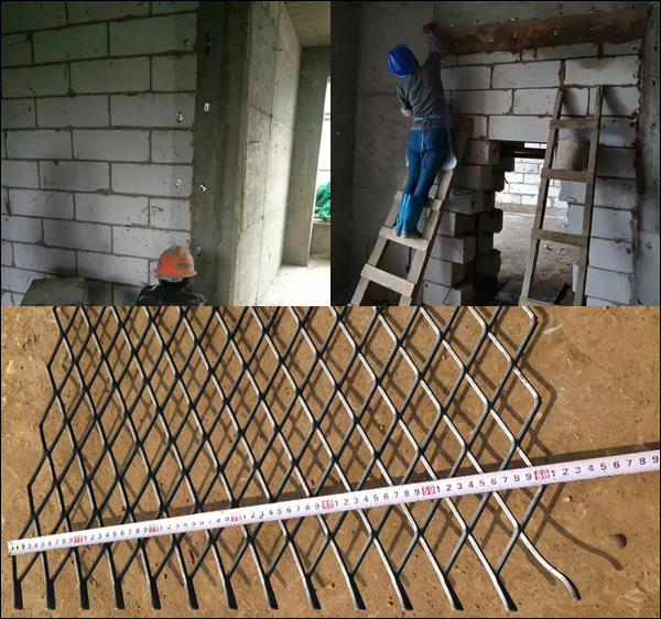 Wall plastering mesh, Galvanised iron expanded me<em></em>tal for wall reinforcement