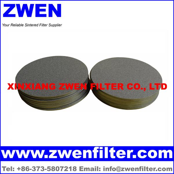 Titanium Sintered Powder Filter Disk